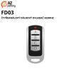 FD03 - čtyřkanálový dálkový ovladač 433MHz